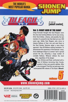 Бумажная книга «Bleach. Volume 5», автор Тайто Кубо - фото №2 - миниатюра
