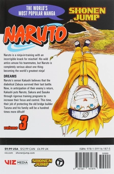 Паперова книга «Naruto. Volume 3», автор Масаси Кісімото - фото №3 - мініатюра