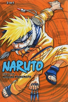 Бумажная книга «Naruto. 3-in-1 Edition. Volume 2», автор Масаси Кисимото - фото №1 - миниатюра