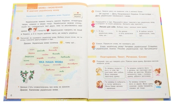 Паперова книга «Українська мова та читання. 3 клас. У 2 частинах. Частина 1», авторів Марина Пристинська, Інна Большакова - фото №4 - мініатюра