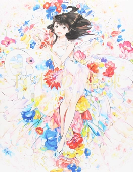 Бумажная книга «A Bouquet of a Thousand Flowers. Art of Senbon Umishima » - фото №2 - миниатюра