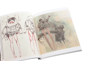 Бумажная книга «Zawa Zawa. Treasured Art Works of Ashley Wood», автор Эшли Вуд - фото №6 - миниатюра