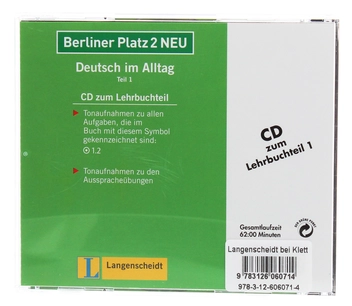 Бумажная книга «Berliner Platz 2 NEU Deutsch im Alltag Audio-CD zum Lehrbuch, Teil 1», авторов Кристиан Лемке, Тео Шерлинг, Лутц Рорманн - фото №2 - миниатюра