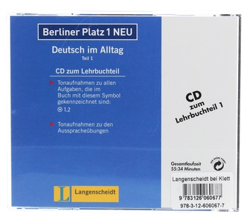 Бумажная книга «Berliner Platz 1 NEU Deutsch im Alltag Audio-CD zum Lehrbuch, Teil 1», авторов Кристиан Лемке, Тео Шерлинг, Лутц Рорманн - фото №2 - миниатюра