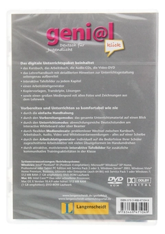 Паперова книга «geni@l klick Digitales Unterrichtspaket auf DVD-Rom A1», автор Тео Шерлінг - фото №2 - мініатюра