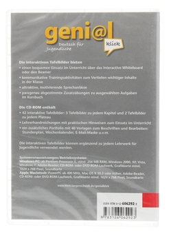 Паперова книга «geni@l klick A1 Deutsch als Fremdsprache für Jugendliche Interaktive Tafelbilder CD-ROM» - фото №2 - мініатюра