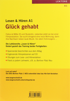 Бумажная книга «Glück gehabt Lesen und Hören A1 Buch mit CD», авторов Эльке Бургер, Тео Шерлинг - фото №2 - миниатюра