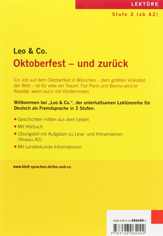 Бумажная книга «Oktoberfest - und zurück Leichte Lektüren für Deutsch als Fremdsprache Buch mit Audio-CD», авторов Эльке Бургер, Тео Шерлинг - фото №2 - миниатюра