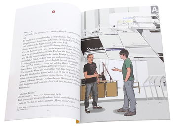 Бумажная книга «Ein Hundeleben Leichte Lektüren für Deutsch als Fremdsprache Buch mit Audio-CD», авторов Эльке Бургер, Тео Шерлинг - фото №4 - миниатюра