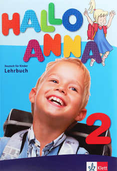 Паперова книга «Hallo Anna 2. Deutsch für Kinder Lehrbuch mit 2 Audio-CDs», автор Ольга Сверлова - фото №1 - мініатюра