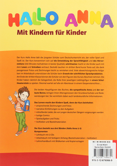 Паперова книга «Hallo Anna 3. Deutsch für Kinder Lehrbuch mit 2 Audio-CDs», автор Ольга Сверлова - фото №2 - мініатюра
