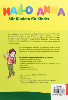 Бумажная книга «Hallo Anna 1. Deutsch für Kinder Lehrbuch mit 2 Audio-CDs», автор Ольга Сверлова - фото №2 - миниатюра