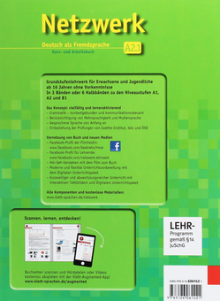 Бумажная книга «Netzwerk. Deutsch als Fremdsprache Kurs- und Arbeitsbuch A2.1 mit DVD und 2 Audio-CDs», авторов Тео Шерлинг, Хелен Шмитц, Пол Руш, Таня Майр-Зибер, Стефани Денглер - фото №2 - миниатюра