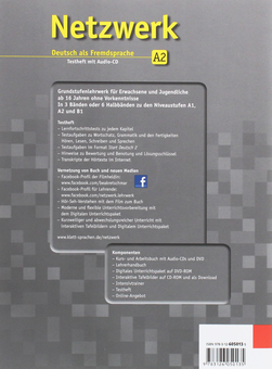Паперова книга «Netzwerk. Testheft A2 mit Audio CD», авторів Кірстен Альтгаус, Маргрет Роді - фото №2 - мініатюра