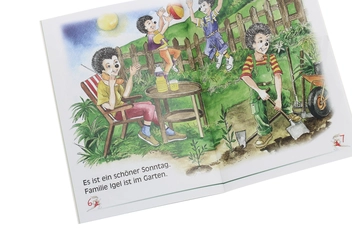 Паперова книга «Leseclub/ Der Hase und der Igel», авторів Сігрід Ксантос, Ютта Дувіцас - фото №4 - мініатюра