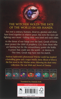 Бумажная книга «The Witcher. Blood of Elves», автор Анджей Сапковский - фото №2 - миниатюра