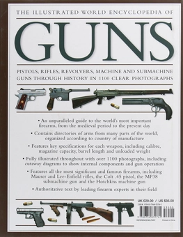Бумажная книга «Illustrated World Encyclopedia of Guns», авторов Уилл Фаулер, Энтони Норт, Чарльз Строндж, Патрик Суини - фото №3 - миниатюра