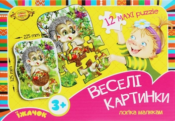  «Настільна гра ПК Мастер. Веселі картинки. Їжачок», бренда ПК Мастер - фото №2 - миниатюра