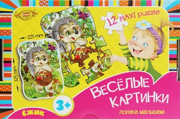  «Настільна гра ПК Мастер. Веселі картинки. Їжачок», бренда ПК Мастер - фото №3 - миниатюра