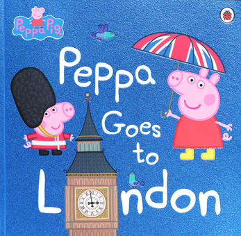 Бумажная книга «Peppa Pig: Peppa Goes to London» - фото №1 - миниатюра