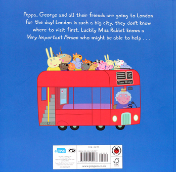 Бумажная книга «Peppa Pig: Peppa Goes to London» - фото №2 - миниатюра