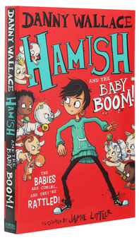 Паперова книга «Hamish and the Baby BOOM!», автор Денні Уоллес - фото №3 - мініатюра