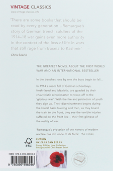 Бумажная книга «All Quiet on the Western Front (Reading Guide Edition)», автор Эрих Мария Ремарк - фото №3 - миниатюра