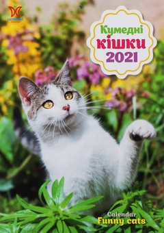 Паперова книга «Календар на 2021. Світовид. Кумедні кішки» - фото №1 - мініатюра