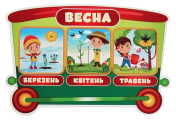 Бумажная книга «Набір для оформлення інтер'єру класу. Вивчаємо місяці» - фото №4 - миниатюра