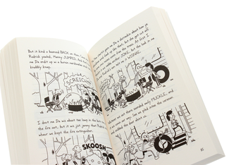 Бумажная книга «Diary o a Wimpy Wean. Up Tae the Oxters», автор Джефф Кинни - фото №6 - миниатюра