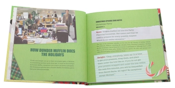 Бумажная книга «A Very Merry Dunder Mifflin Christmas. Celebrating the Holidays with The Office», автор Кристин Копачевски - фото №4 - миниатюра