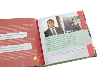 Бумажная книга «A Very Merry Dunder Mifflin Christmas. Celebrating the Holidays with The Office», автор Кристин Копачевски - фото №5 - миниатюра