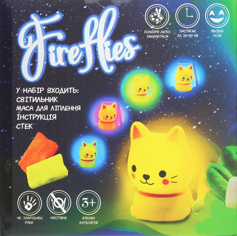  «Набор для творчества Strateg Fireflies Котенок (30411)», бренда Strateg - фото №4 - миниатюра