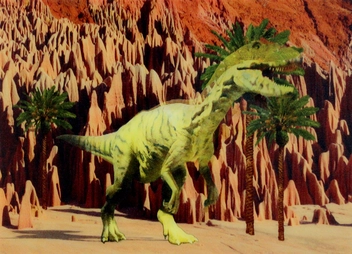  «Стерео открытка Kartenvertrieb Dinosaur », бренда LM Kartenvertrieb - фото №1 - миниатюра
