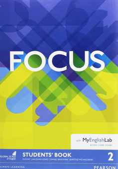 Паперова книга «Focus 2. Students Book with MyEnglishLab», авторів Воган Джонс, Даніель Брайшоу, С’ю Кей - фото №1 - мініатюра