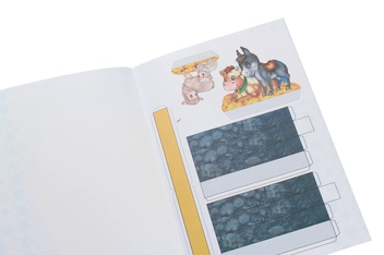 Бумажная книга «Christmas Sticker Book. Колядки» - фото №6 - миниатюра