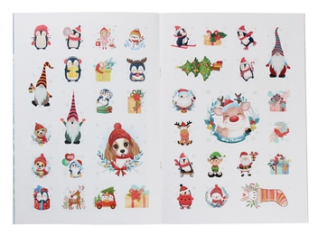 Бумажная книга «Christmas Sticker Book. Ялинка» - фото №5 - миниатюра