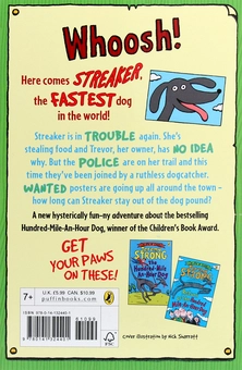 Бумажная книга «Wanted! The Hundred-Mile-An-Hour Dog», автор Джереми Стронг - фото №2 - миниатюра