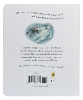 Бумажная книга «The Snowman», автор Рэймонд Бриггс - фото №2 - миниатюра