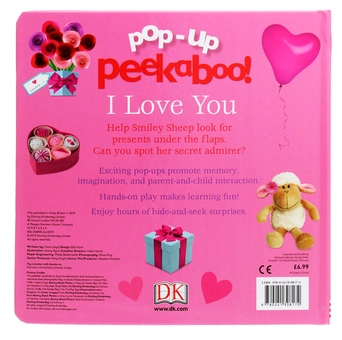 Паперова книга «Pop-Up Peekaboo! I Love You» - фото №2 - мініатюра