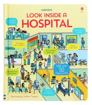 Паперова книга «Look Inside a Hospital», автор Кеті Дейнс - фото №1 - мініатюра
