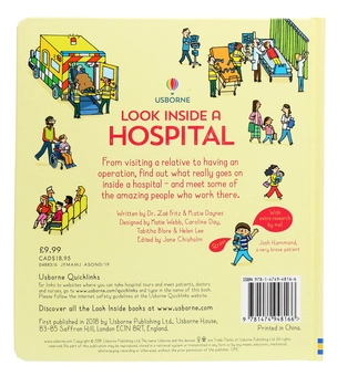 Паперова книга «Look Inside a Hospital», автор Кеті Дейнс - фото №2 - мініатюра