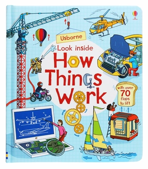 Паперова книга «Look Inside How Things Work», автор Роб Ллойд Джонс - фото №1 - мініатюра