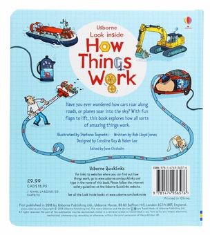 Паперова книга «Look Inside How Things Work», автор Роб Ллойд Джонс - фото №2 - мініатюра