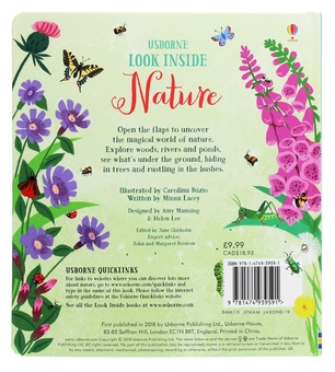 Паперова книга «Look Inside Nature», автор Мінна Лейсі - фото №2 - мініатюра