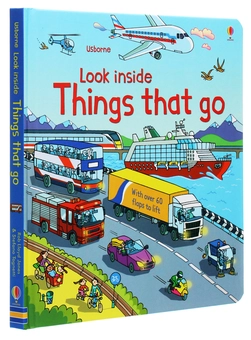 Бумажная книга «Look Inside Things That Go», автор Роб Ллойд Джонс - фото №3 - миниатюра