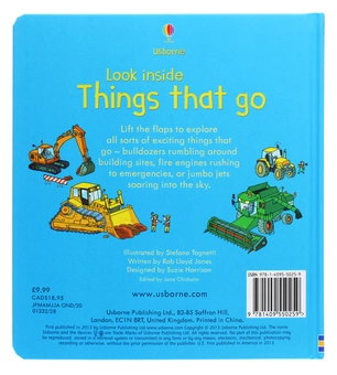 Бумажная книга «Look Inside Things That Go», автор Роб Ллойд Джонс - фото №2 - миниатюра