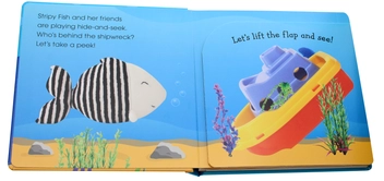 Бумажная книга «Pop-Up Peekaboo! Under The Sea» - фото №4 - миниатюра
