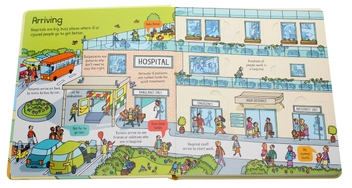 Паперова книга «Look Inside a Hospital», автор Кеті Дейнс - фото №4 - мініатюра