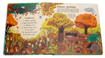 Паперова книга «Look Inside Nature», автор Мінна Лейсі - фото №4 - мініатюра